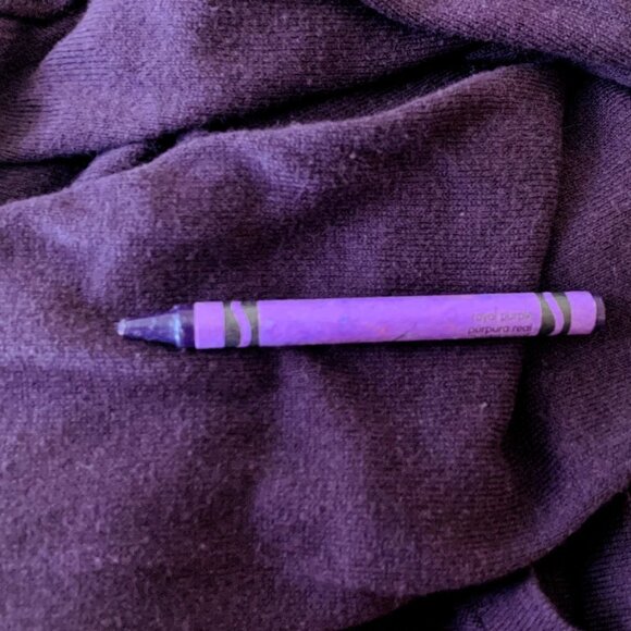 J Jill Women Cardigan Sweater V Neck Button Purple Cotton Rayon Knit Size L - Picture 4 of 14